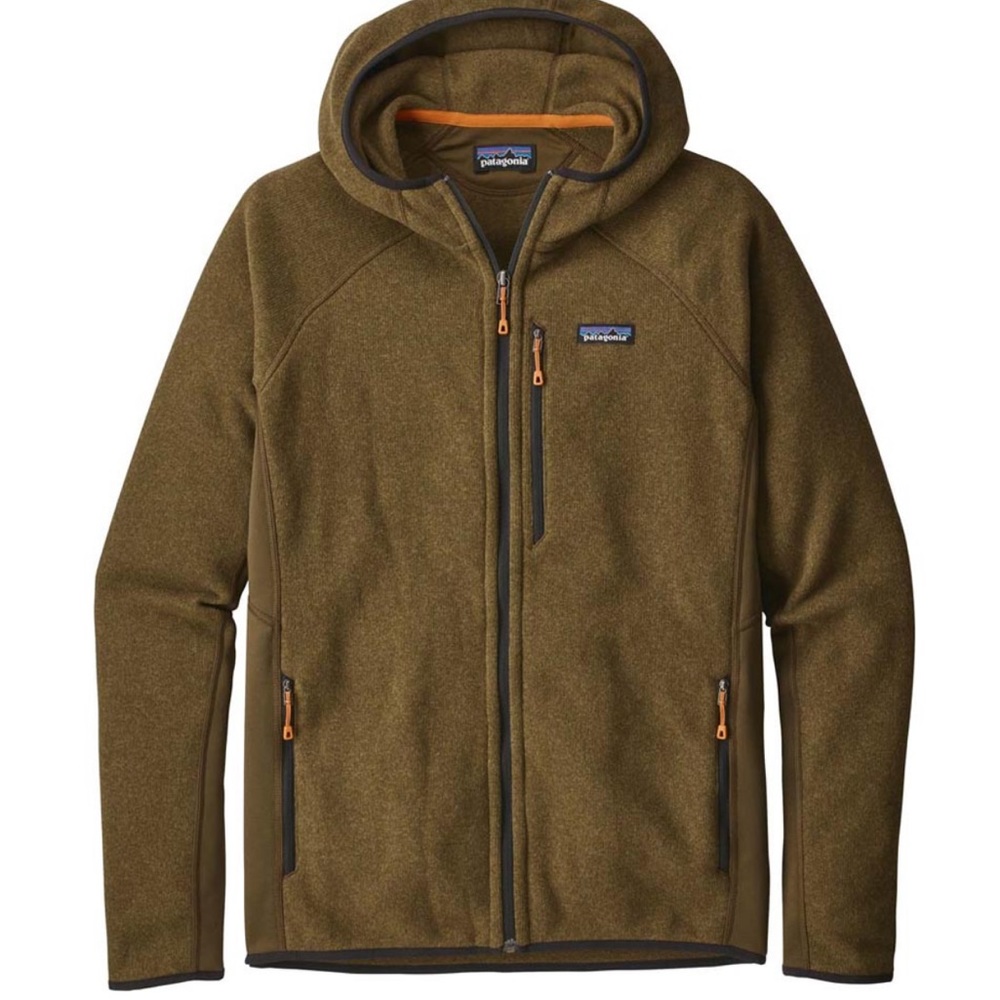 Patagonia brown Hooded Fleece Jacket - Picture 1 of 13